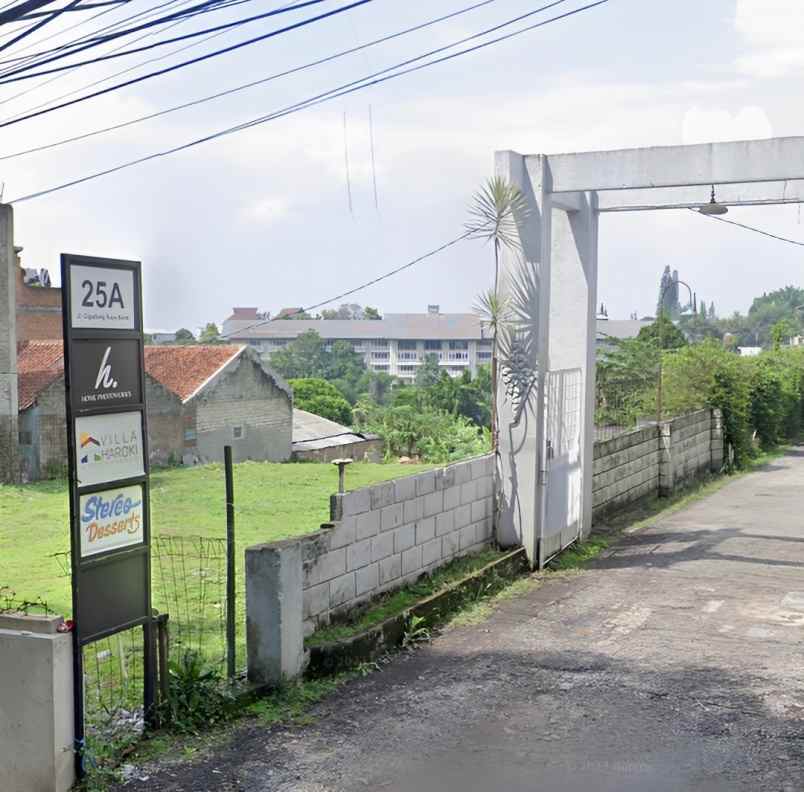 tanah hook 1580 m mainroad cigadung dago kota bandung