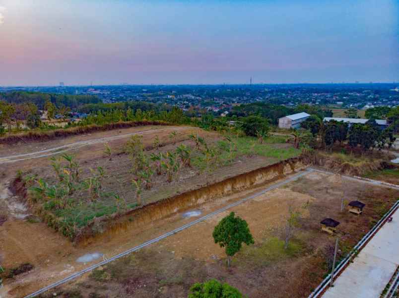 tanah kavling murah dekat jakarta view gunung dan kota