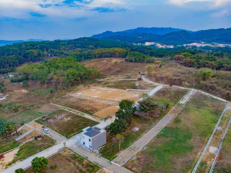 tanah kavling murah dekat jakarta view gunung dan kota