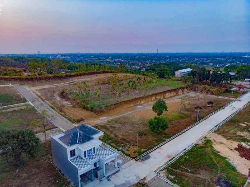 tanah kavling murah dekat jakarta view gunung dan kota