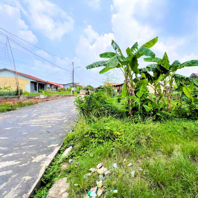 tanah kavling tengah kota bebas banjir palembang