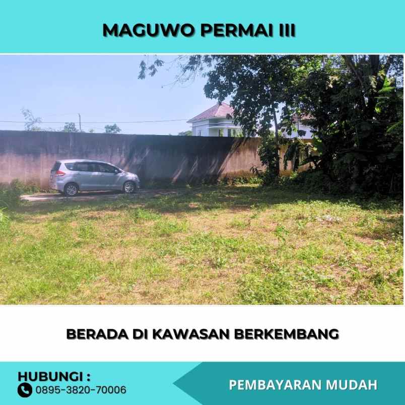 tanah murah 4 menit dari stadion maguwoharjo