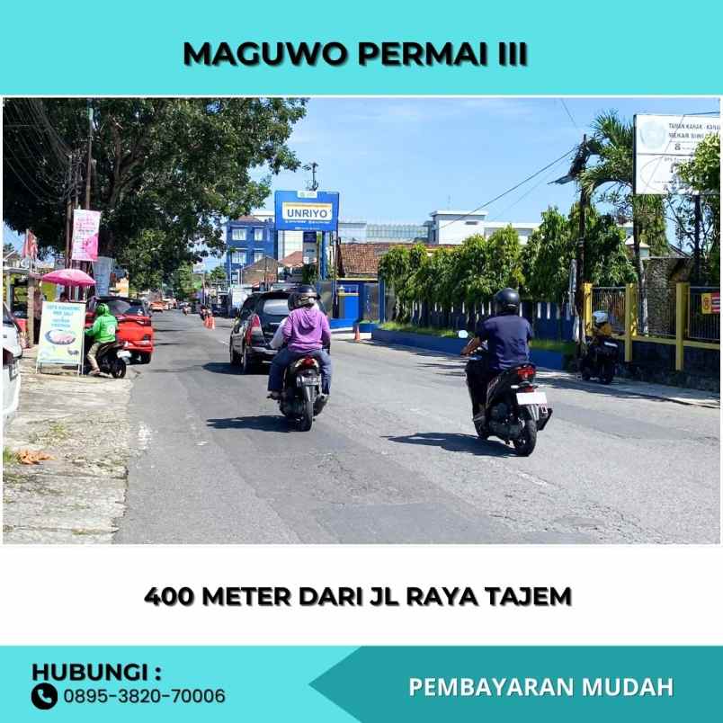 tanah murah 4 menit dari stadion maguwoharjo