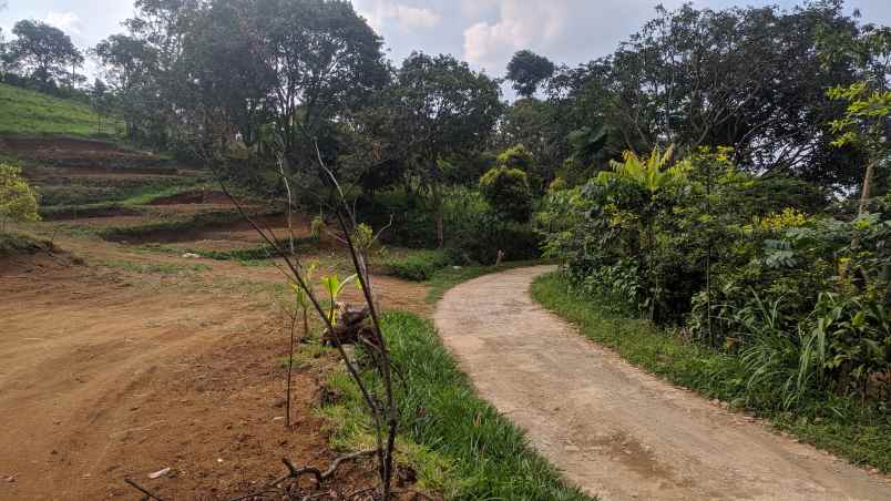 tanah murah di cijeruk bogor view indah pegunungan