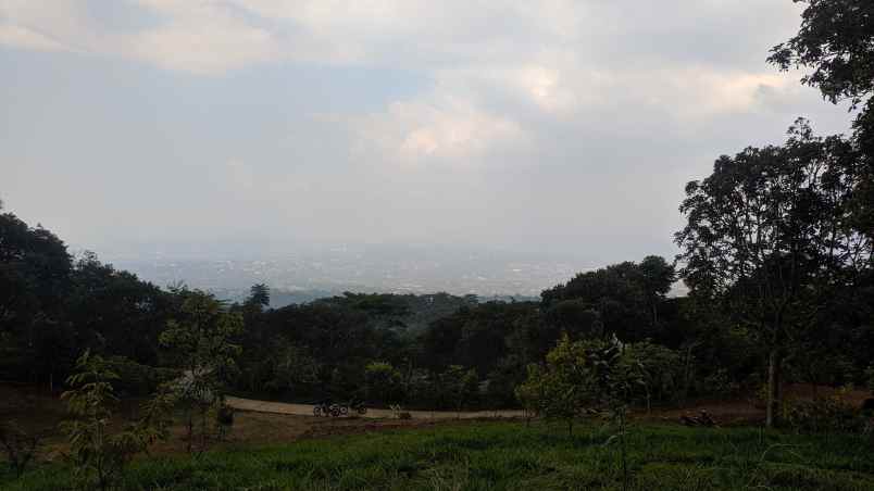 tanah murah di cijeruk bogor view indah pegunungan