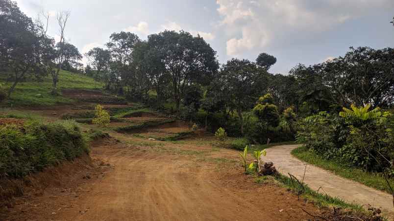 tanah murah di cijeruk bogor view indah pegunungan