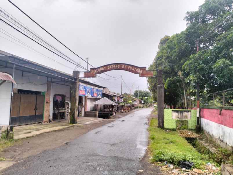 tanah murah pinggir jalan aspal dan dekat pemukiman