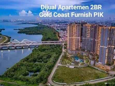 apartemen gold coast pik 2br furnish