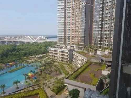 apartemen gold coast pik 2br furnish