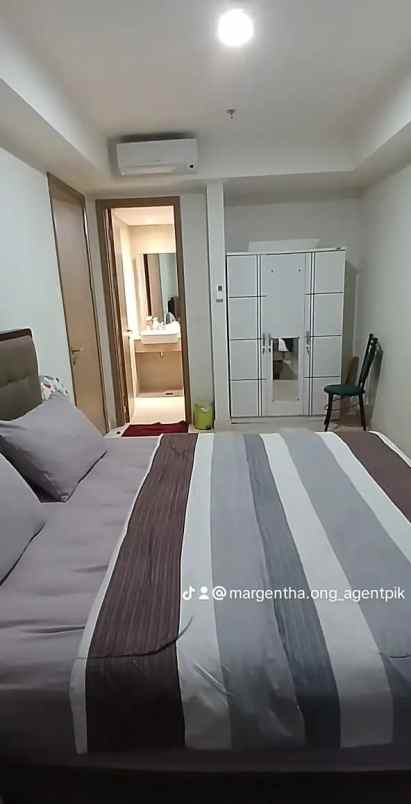 apartemen gold coast pik atlantic furnish