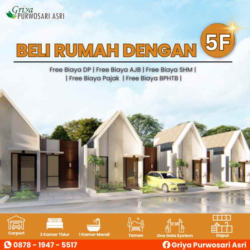 beli rumah dengan 5f