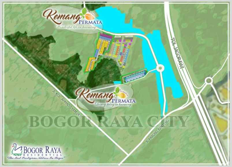 cari perumahan bogor lokasi strategis dekat akses tol