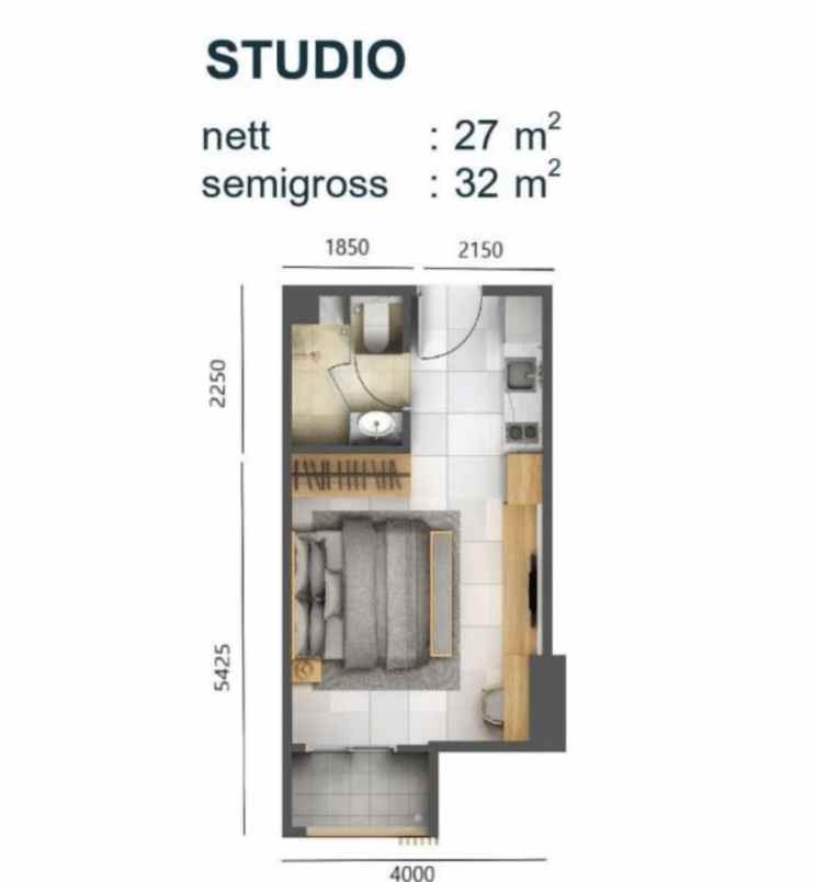 dijual apartemen jakarta garden city