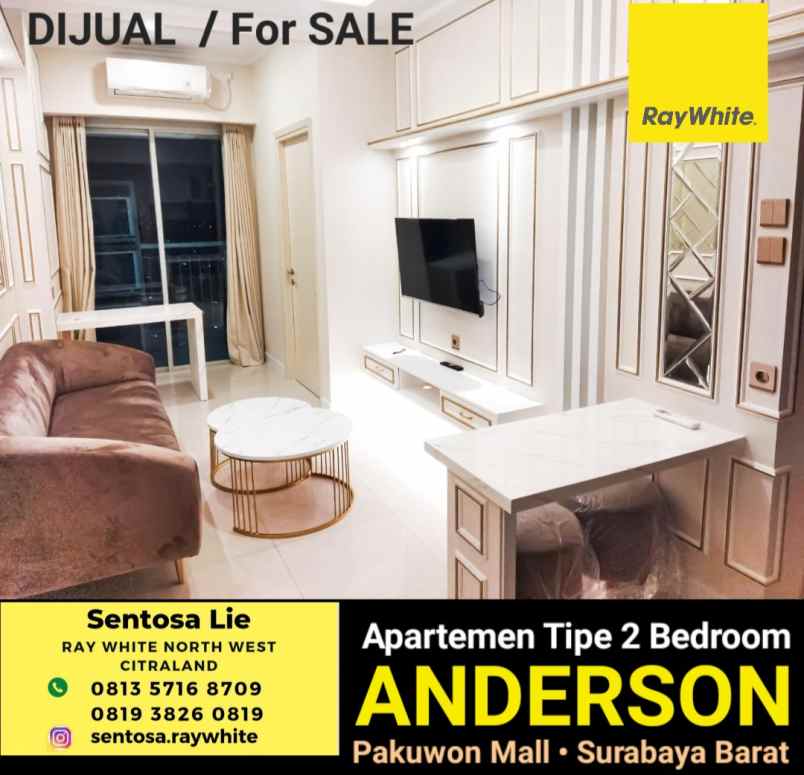 dijual apartemen pakuwon indah