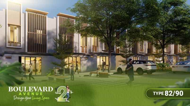 dijual boulevard avenue lokasi strategis bisa dicicil