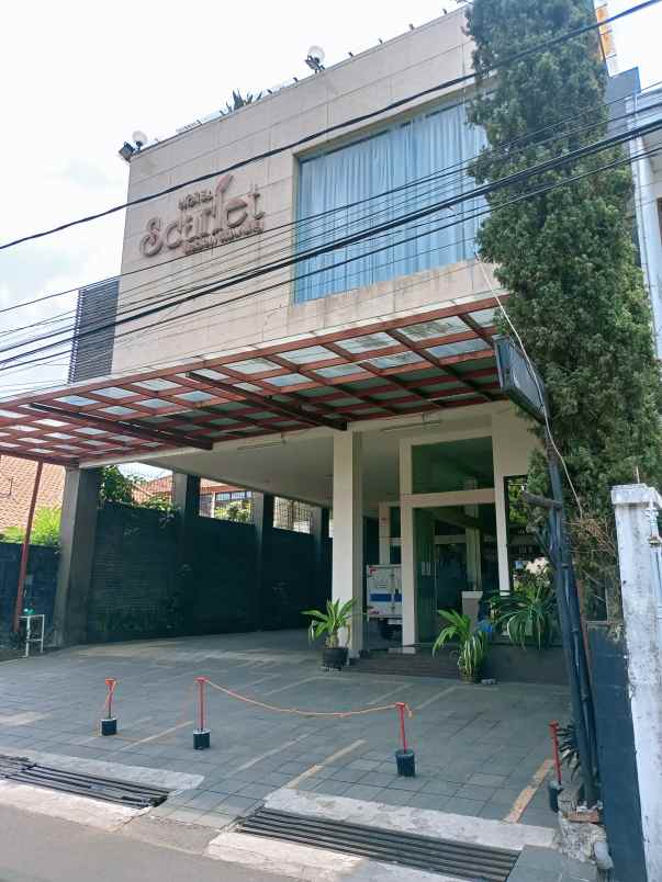 dijual cepat bangunan hotel harga miring