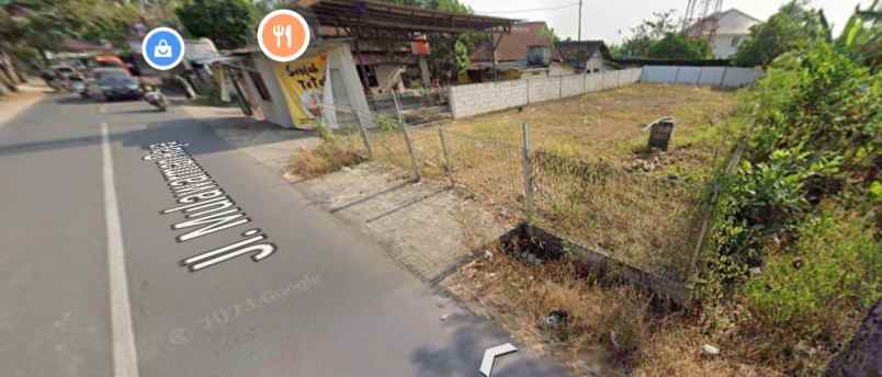 dijual cepat tanah pinggir jalan raya