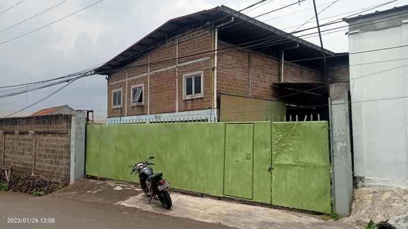 dijual gudang 1000m2 narogong kota bekasi