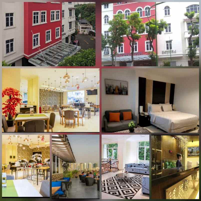 dijual hotel bintang 1 di senayan jakarta selatan