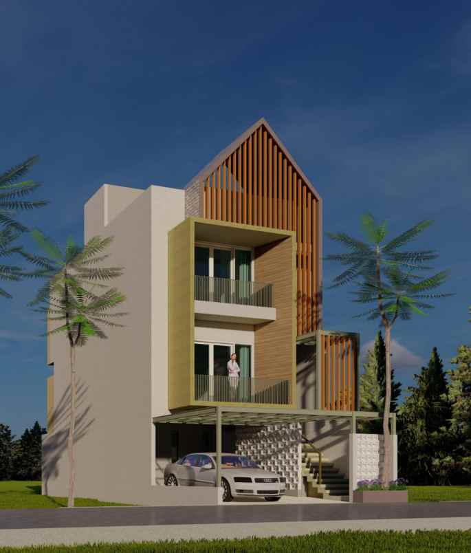 dijual hunian townhouse modern di timur dago
