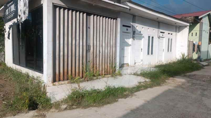 dijual kosan 3 pintu kios di kartama jalan provinsi