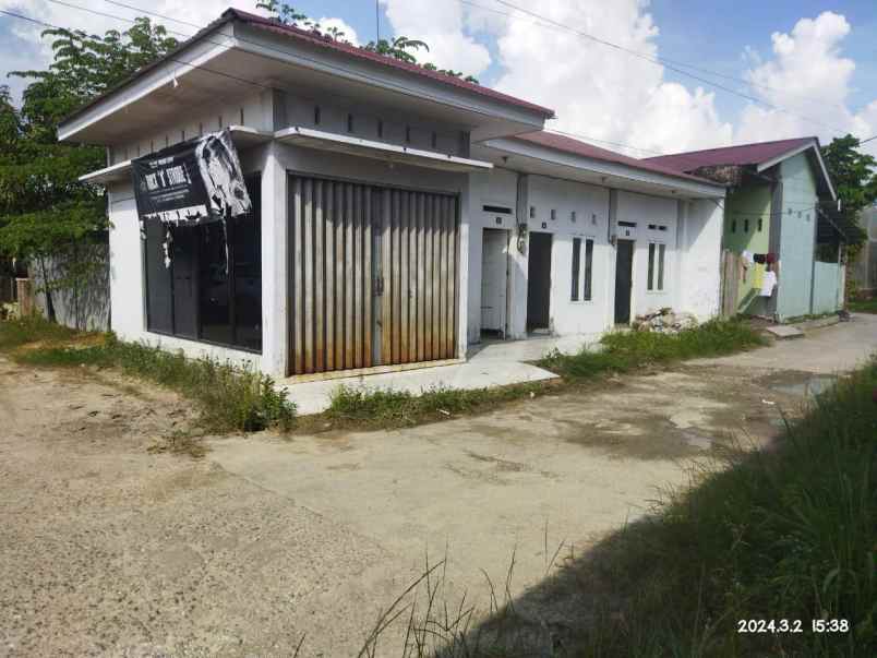 dijual kosan 3 pintu kios di kartama jalan provinsi