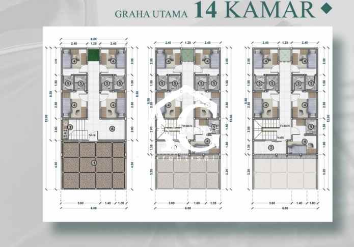 dijual kost jl merjosari malang