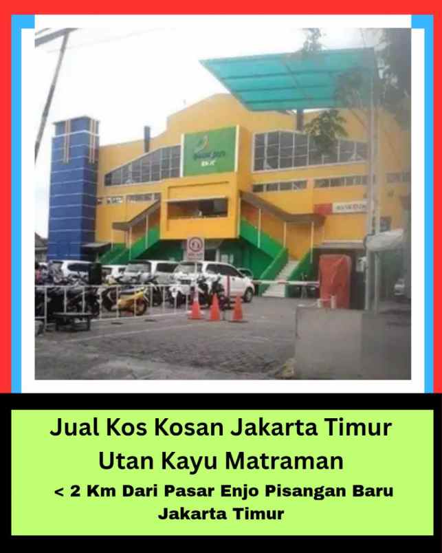 dijual kost utan kayu