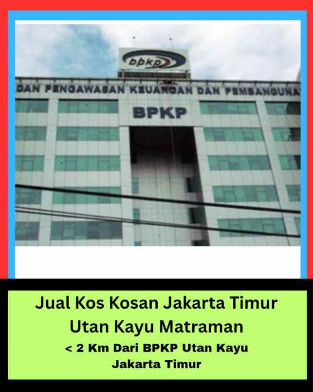 dijual kost utan kayu