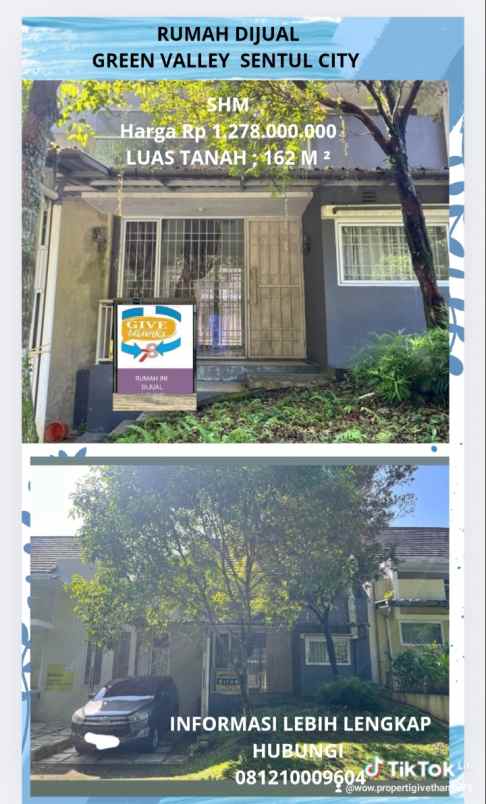 dijual murah rumah lokasi sentul kab bogor