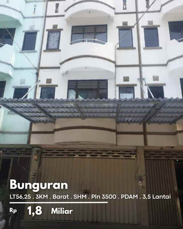 dijual ruko gudang kantor bunguran