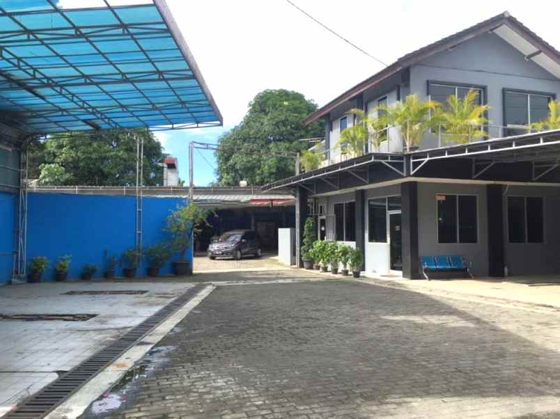 dijual ruko gudang kantor jalan raya pekayon bekasi