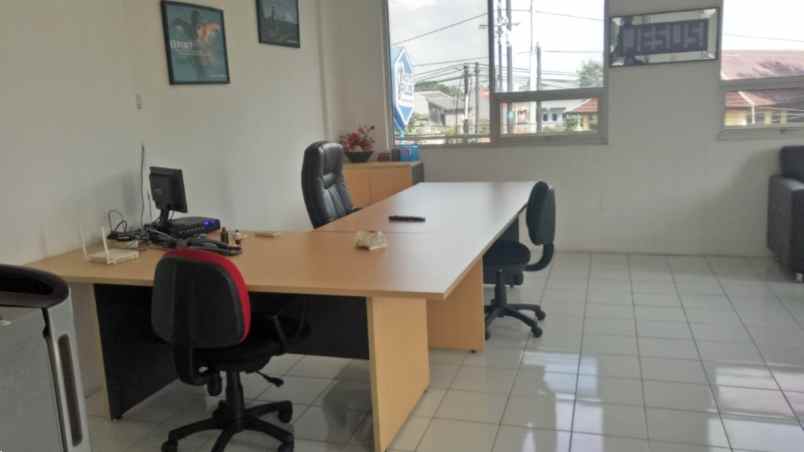 dijual ruko gudang kantor jalan raya pekayon bekasi