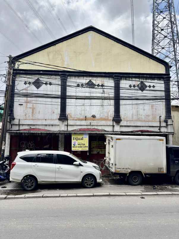 dijual ruko gudang kantor jalan sultan agung
