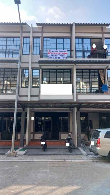 dijual ruko gudang kantor sedayu city kelapa gading