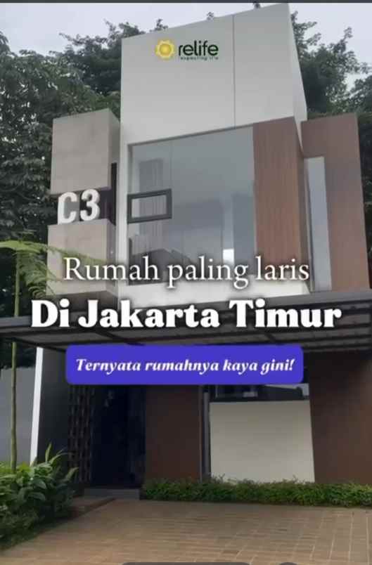 dijual rumah 2lantai di jaktim