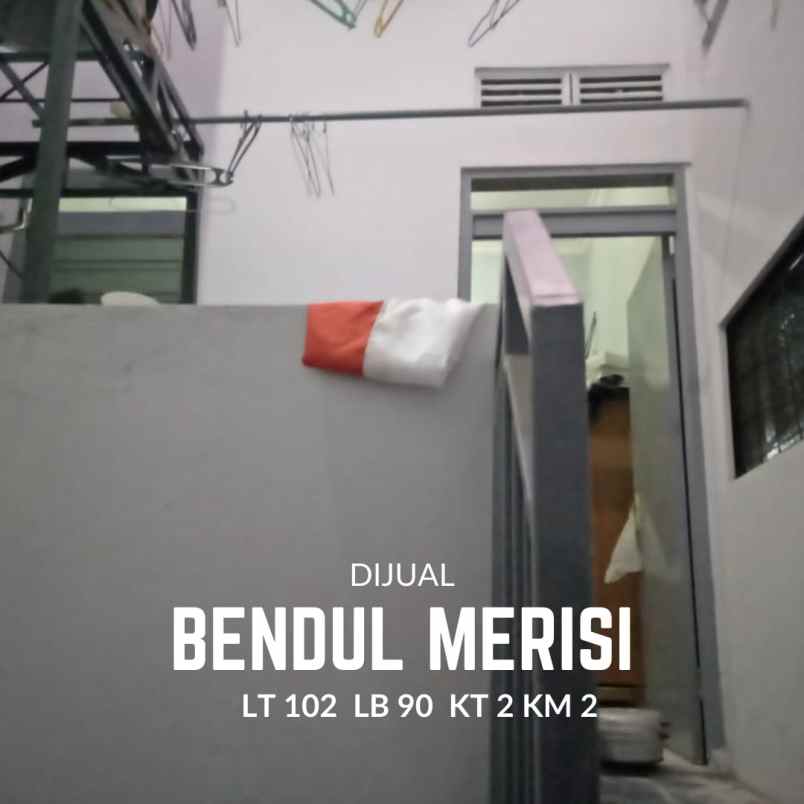 dijual rumah bendul merisi