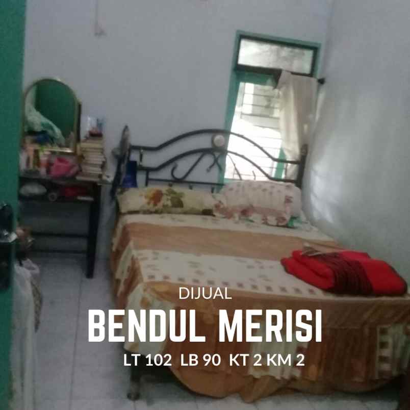 dijual rumah bendul merisi