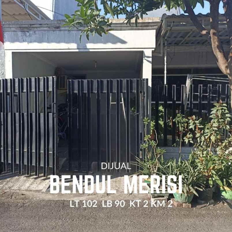 dijual rumah bendul merisi