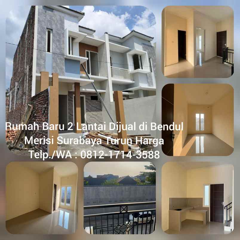 dijual rumah bendul merisi surabaya