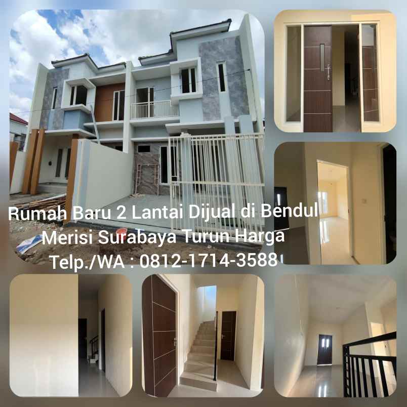 dijual rumah bendul merisi surabaya