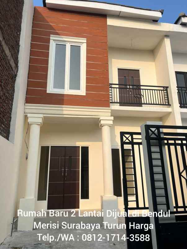 dijual rumah bendul merisi surabaya