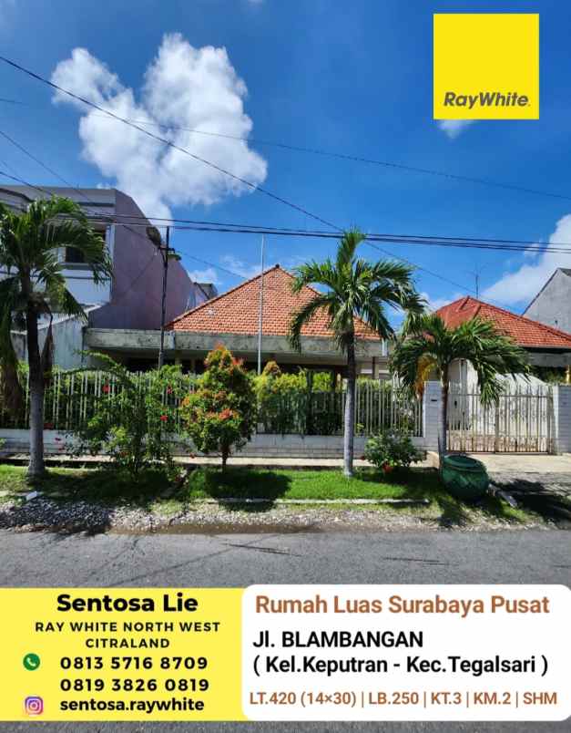 dijual rumah blambangan