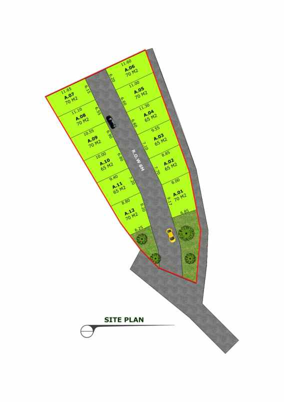 dijual rumah bulusan selatan