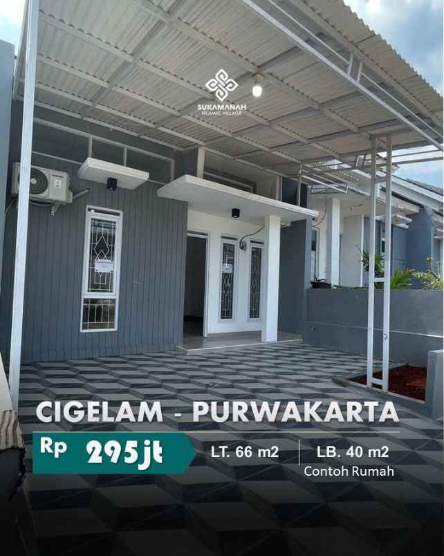 dijual rumah cigelam