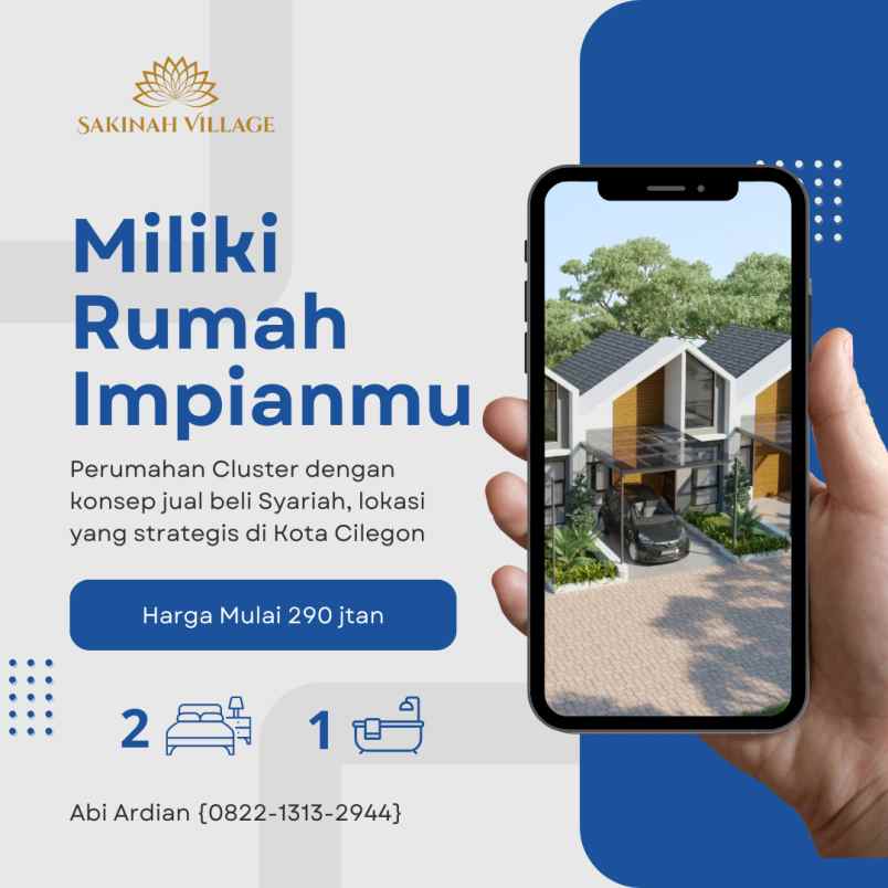 dijual rumah citangkil