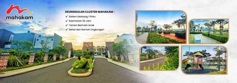 dijual rumah cluster mahakam jgc