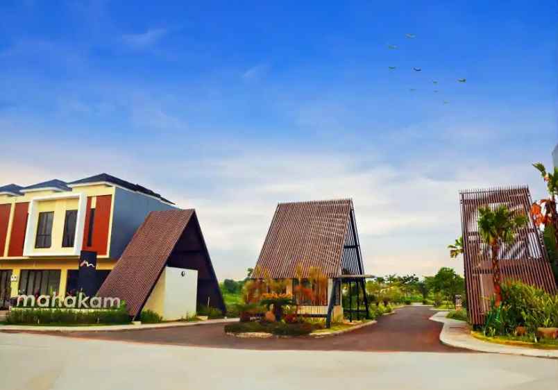 dijual rumah cluster mahakam jgc