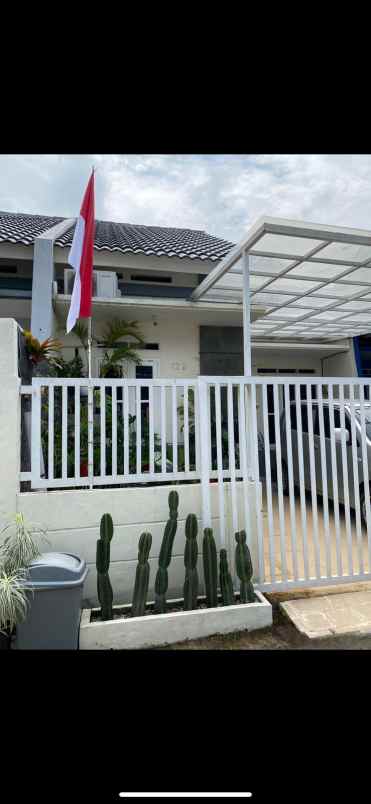 dijual rumah cluster pondok petir