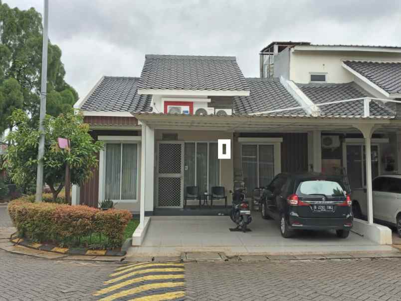 dijual rumah cluster victoria garden